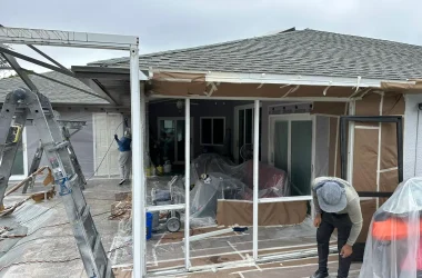 pool enclosure painting